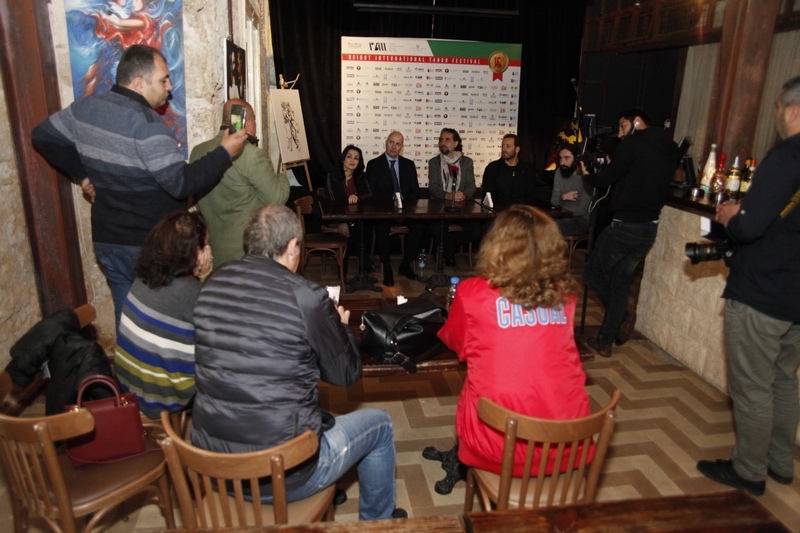 Press Conference of Beirut International Tango Festival 10th Edition